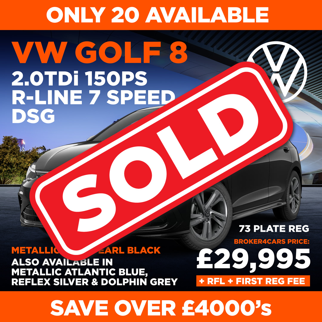 VW Golf 2.oTDi 150PS R-Line 7 Speed DSG. Metallic Deep Pearl Black. Sold